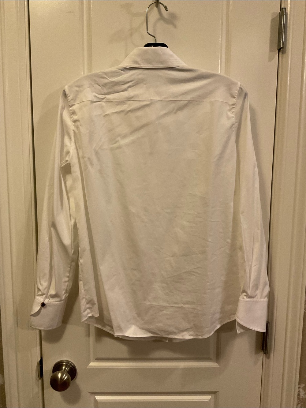 Lafayette 148 New York Stretch Cotton Straight Shirt S - Picture 4 of 5